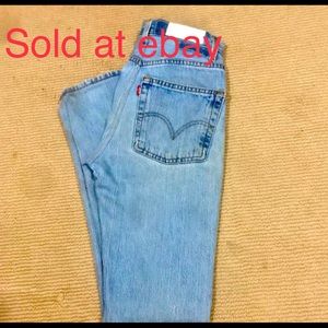 RE-DONE VINTAGE 90’s LEVI’S denim